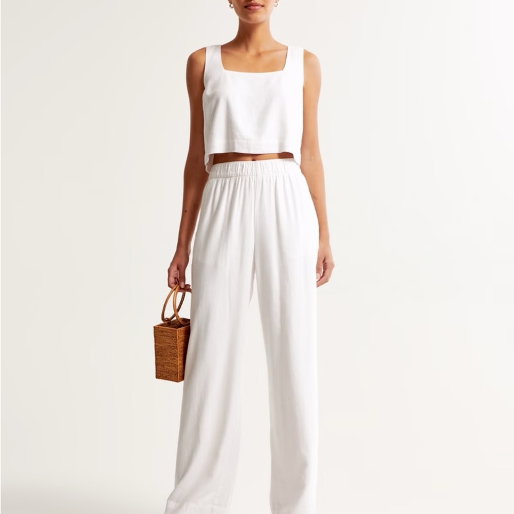 Abercrombie Linen Blend Panta